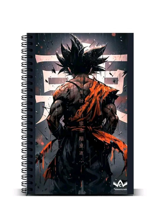 Anime character note book