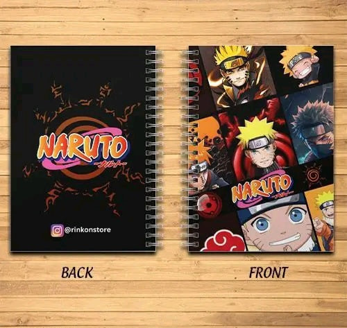 Anime character note book